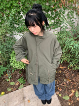 [unisex]リオペ オーバーフィット ハイネック フィールドジャンパー