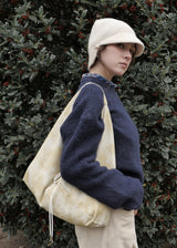 Jeanne Leather Shoulder Bag_Crack Beige