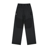 DOUBLE SIDE CARGO SWEAT PANTS [BLACK]