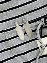 [2PCS] MINI LOGO HAIR PIN / SILVER