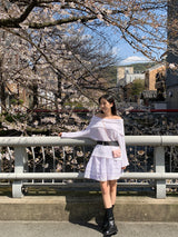 [MADE] Fittney Summer Off-Shoulder Knit