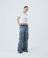 TRUTH EYELET TEE_BLACK