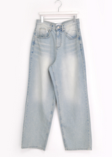 (UNISEX)soft denim pants