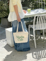 Butter Club マッチャキャンバス トートバッグ ジッパー A5ブック
