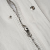 Mel pocket leather pointed work jacket