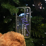 【MADE】(2type) スノーバイオレットジェリーフォーンケース