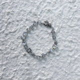 Silver Frost Crystal Bracelet