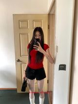 レッドライク半袖Tシャツ