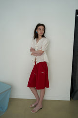 Moi ruffle blouse_ivory