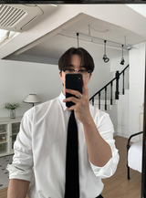 Glass Easy Classic Daily Semi-Overfit Shirt