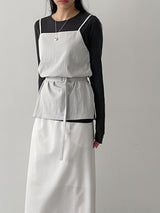 Feeling Tencel Round Neck T-shirt