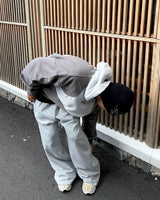 Wideleg Blackorp Logo - Grey Sweatpant