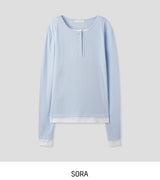 Molly Layered Button Long Sleeve