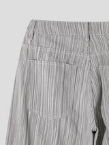 Lumin Stripe Cotton Pants 2C
