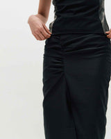 Blocked Graphic SS T-shirt _ BLACK