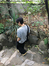 ルーサマーコットンワイドパンツ 2C