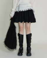 Cush Banding Pumpkin Balloon Mini Skirt