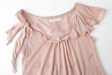 Maria top - indi pink