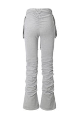 Pocket shirring pants