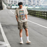 アーケードレトロプリントTシャツ