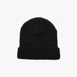 Flip logo beanie (black)