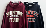 Noah Lettering Point Casual Over Hoodie