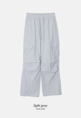 #Ritz Parachute Nylon String Cargo Pants (5color)