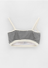 [MADE] Lucio Stripe Swim Bra Top
