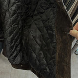 Winter Velvet Denim Western Jacket (2color)