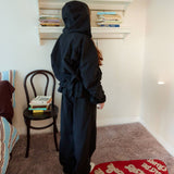 FRILL LAYERED PANTS / BLACK