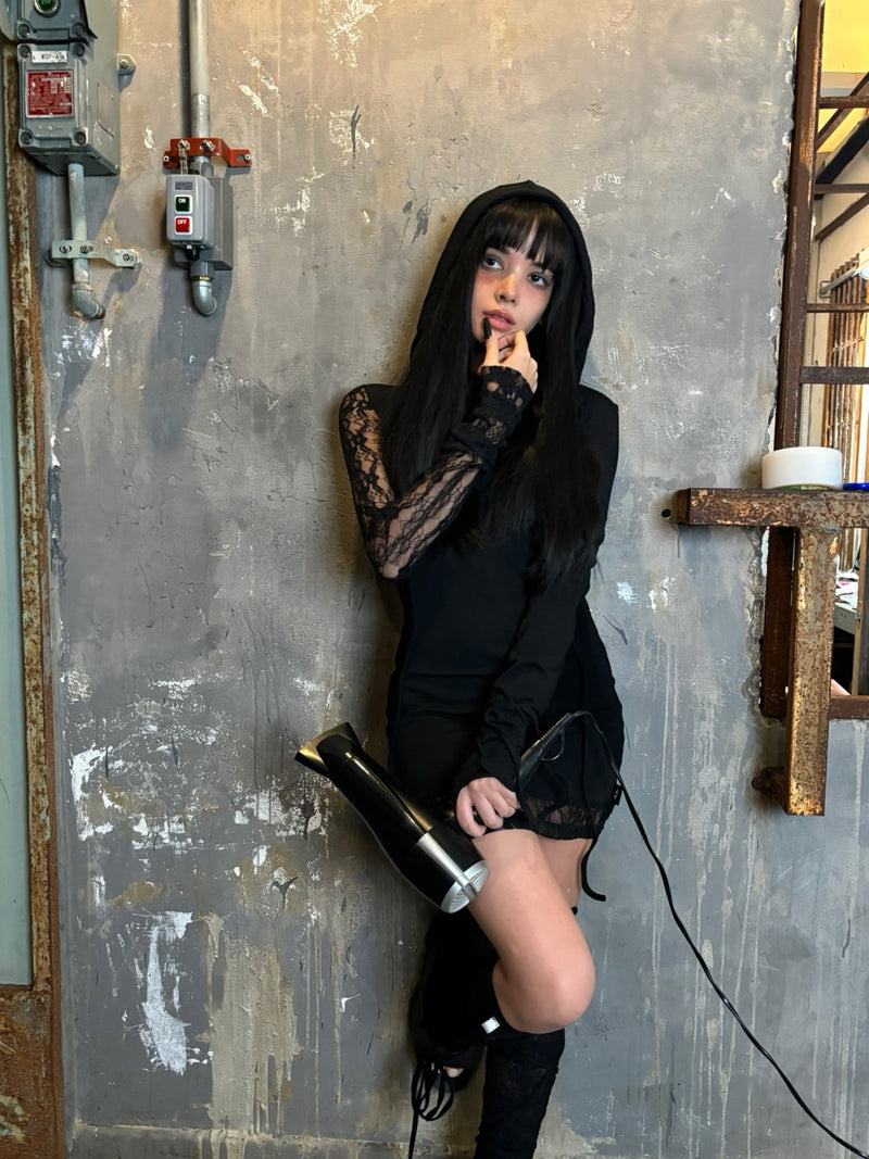 From lace hood ops