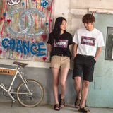 M17106 M. Tシャツ. ウィード PP ブラック