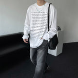lettering Long-sleeved Tee MTM (2 colors) D761471626868