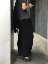 トーブ リネン カーゴ ワイド パンツ3C