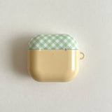 cozy picnic mat glossy hard airpods case