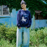 ウィグルスウェットシャツ (NAVY)