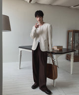 Standard long wide slacks