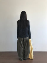 バーティカルバルーンワイドパンツ(2color)