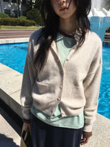 Bonf Cashmere Pocket Cardigan