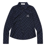 AVIAN CURVED SLIM FIT CHECK SHIRT