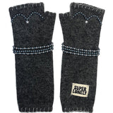 angora beads warmer - grey