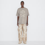 Dyeing Cargo Banding Pants Beige