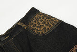 Leopard One Pocket Wide Pants