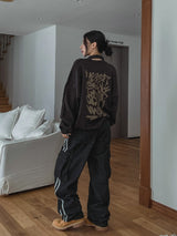 Elmo Side Line Cargo Denim Pants