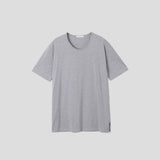 LMNディープレイヤードスリットUネックショートスリーブTシャツ(7 colors)
