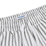 Striped Script Logo Shorts