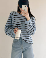 Oren striped sweatshirt