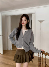 Boat Neck Wave Layered Wool T-Shirt (5color)