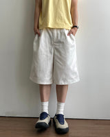 Clean Bermuda Cotton Pants