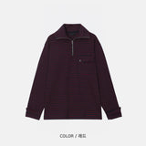 ベイクストライプジップトップ(2color)